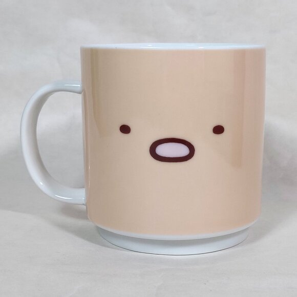 San-X Sumikko Gurashi Mug Tonkatsu Neko Split Pork Cat Anime Ceramic Japan 2015 - Picture 2 of 8